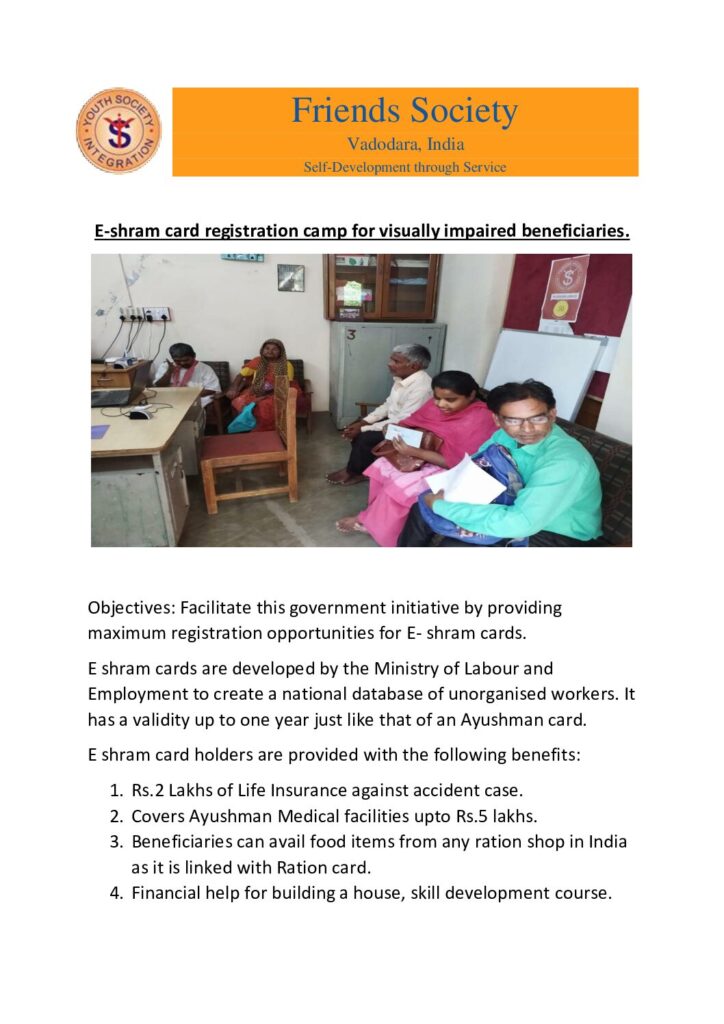 thumbnail of FS_Activity Report_E-shram card registration camp_Apr 2022