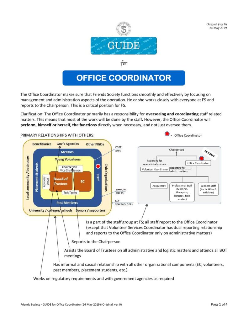 thumbnail of FS_Guide_Office Coordinator_May 2019